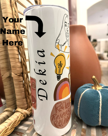 Personalized Therapist 20 oz Tumbler *PRE-ORDER*
