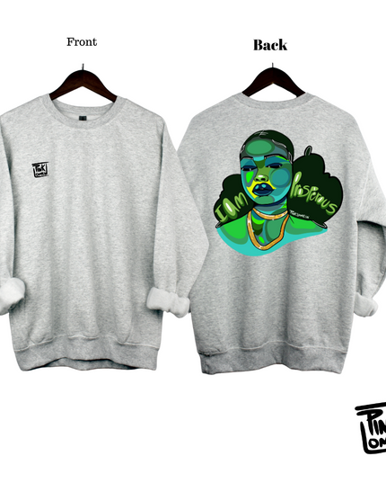 I am Prosperous Gray CrewNeck Limited edition