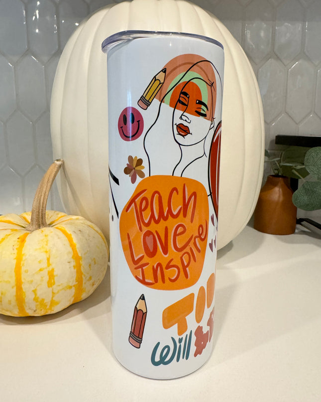 Personalized Teacher 20 oz Tumbler *PRE-ORDER*