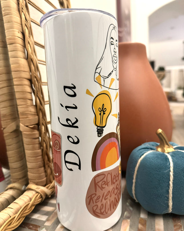 Personalized Therapist 20 oz Tumbler *PRE-ORDER*