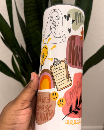 Personalized Therapist 20 oz Tumbler *PRE-ORDER*