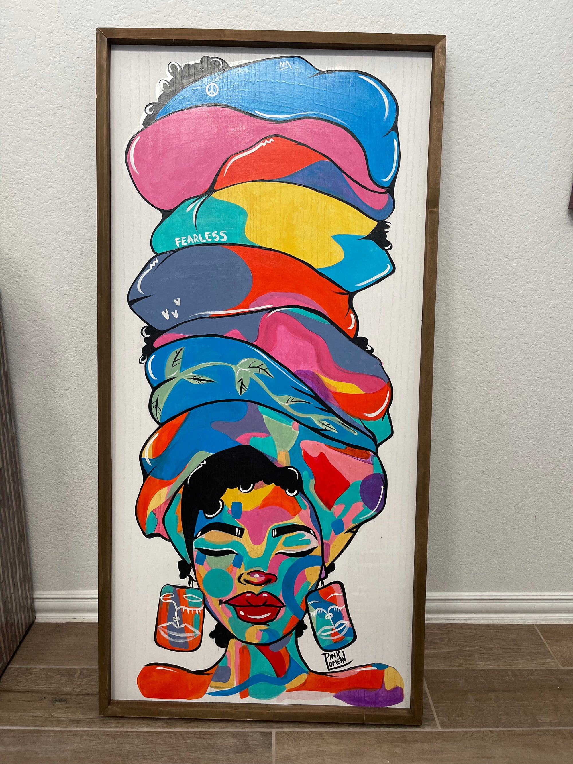 Makings of a Queen 24x48 Original Painting