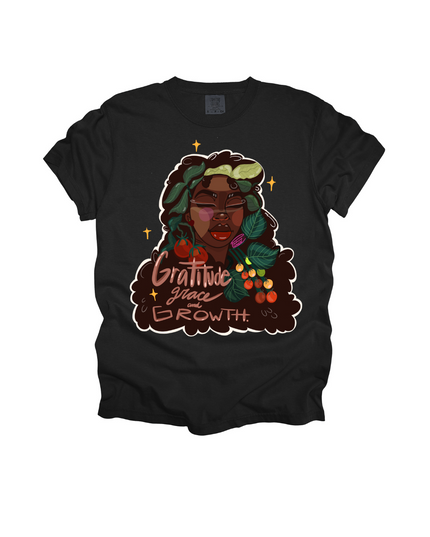 Gratitude, Grace and Growth T-shirts UNISEX
