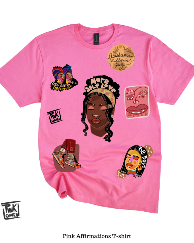 Pinklomein T-shirts UNISEX