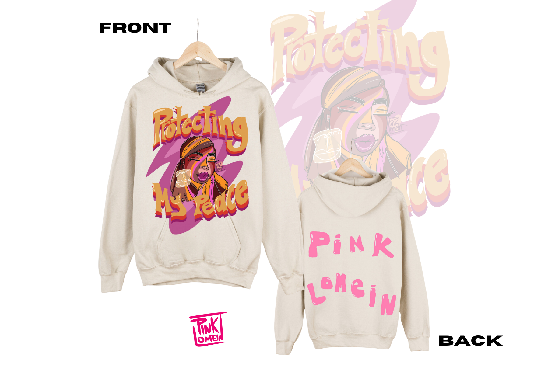 SOLD OUT Pre Order Pinklomein Hoodie