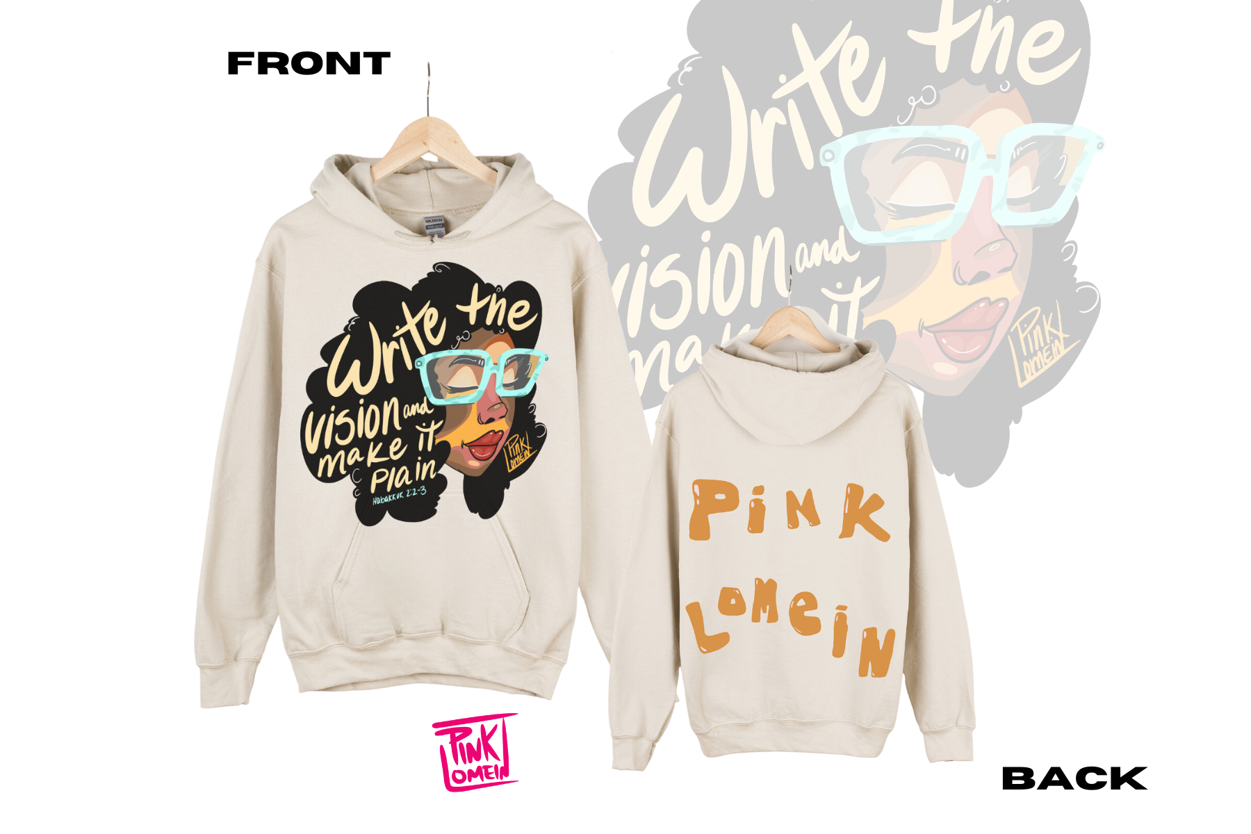 SOLD OUT Pre Order Pinklomein Hoodie