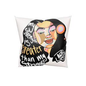 My Strength is Greater than my Struggle Premium Pillow