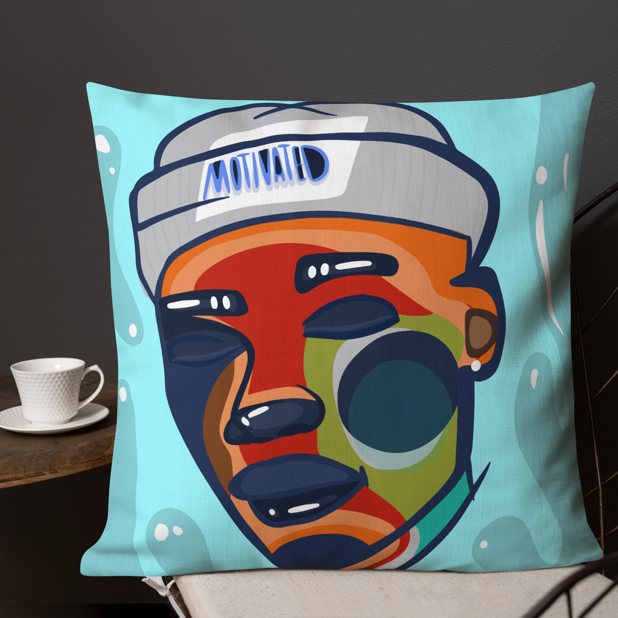 Motivated Throw Pillow